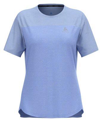 T-Shirt VTT Femme Odlo X-Alp Linencool Bleu