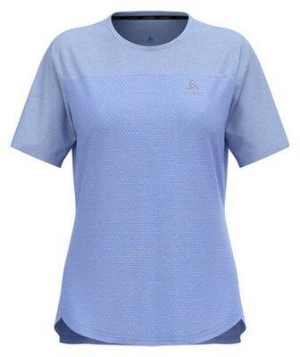 Dames odlo x-alp linencool mountainbike t-shirt blauw