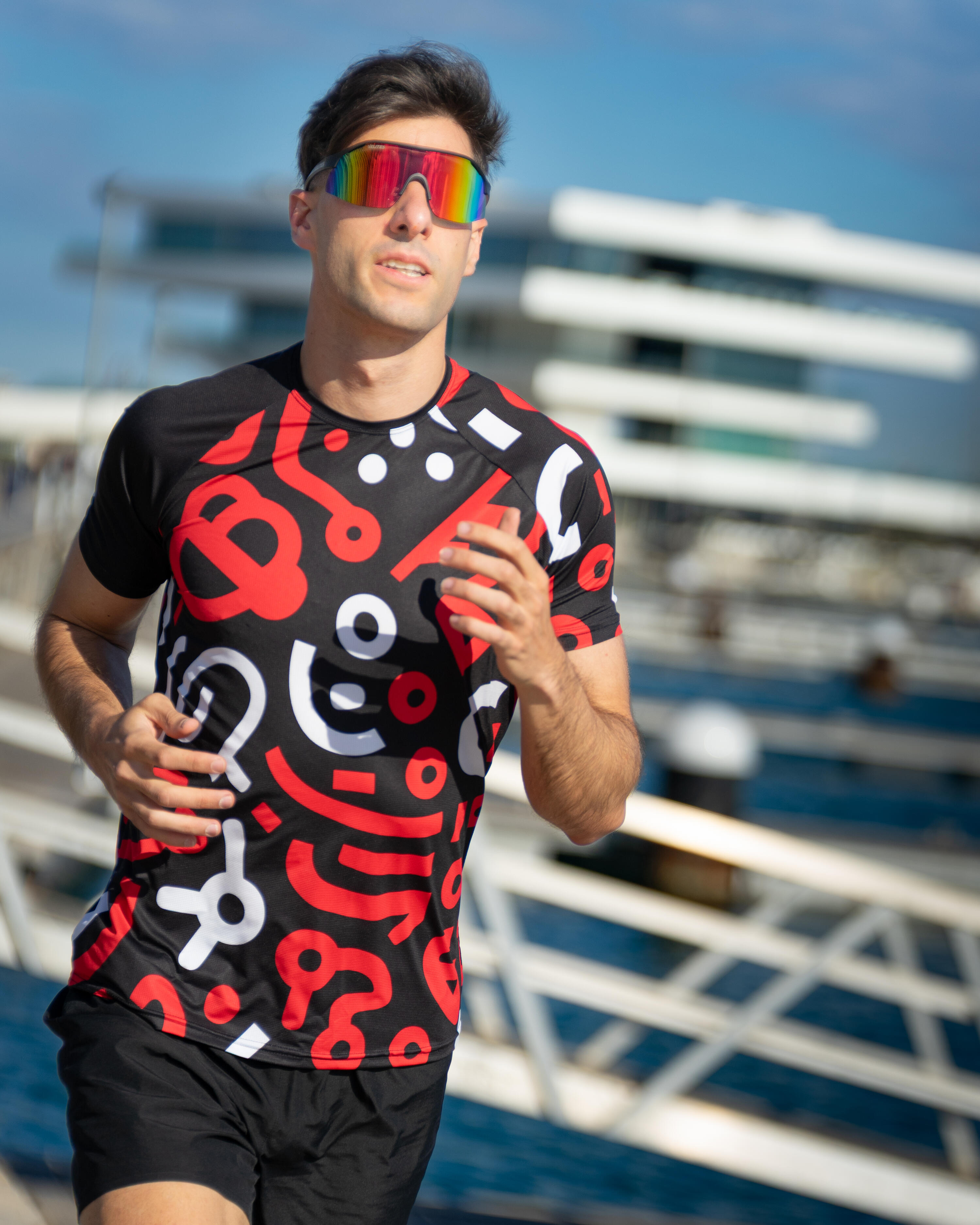 Camiseta Running Kamuabu Dystopian 1 Elástica Tallaje Hombre 4/6