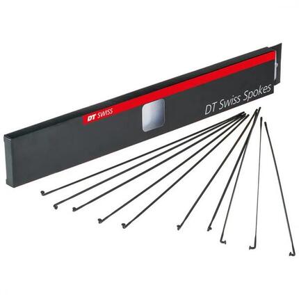 DT SWISS Messerspeichen Aerolite 2.0X0.9X274Mm Karton 20 Stück Schwarz Nirost...