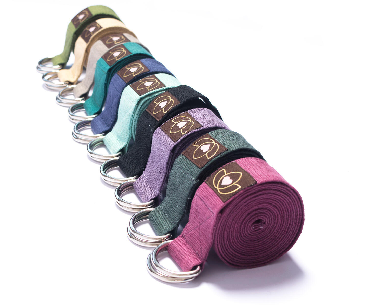 Lotus Yoga riem extra lang antraciet 5/5