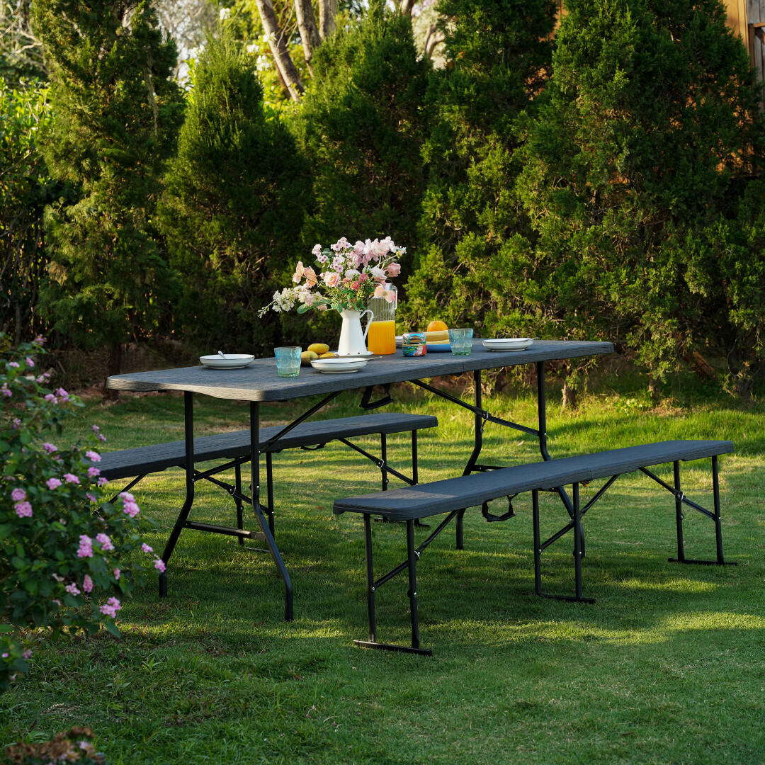 Table de camping pliante 180 cm NC1618 Nils Camp 3/7