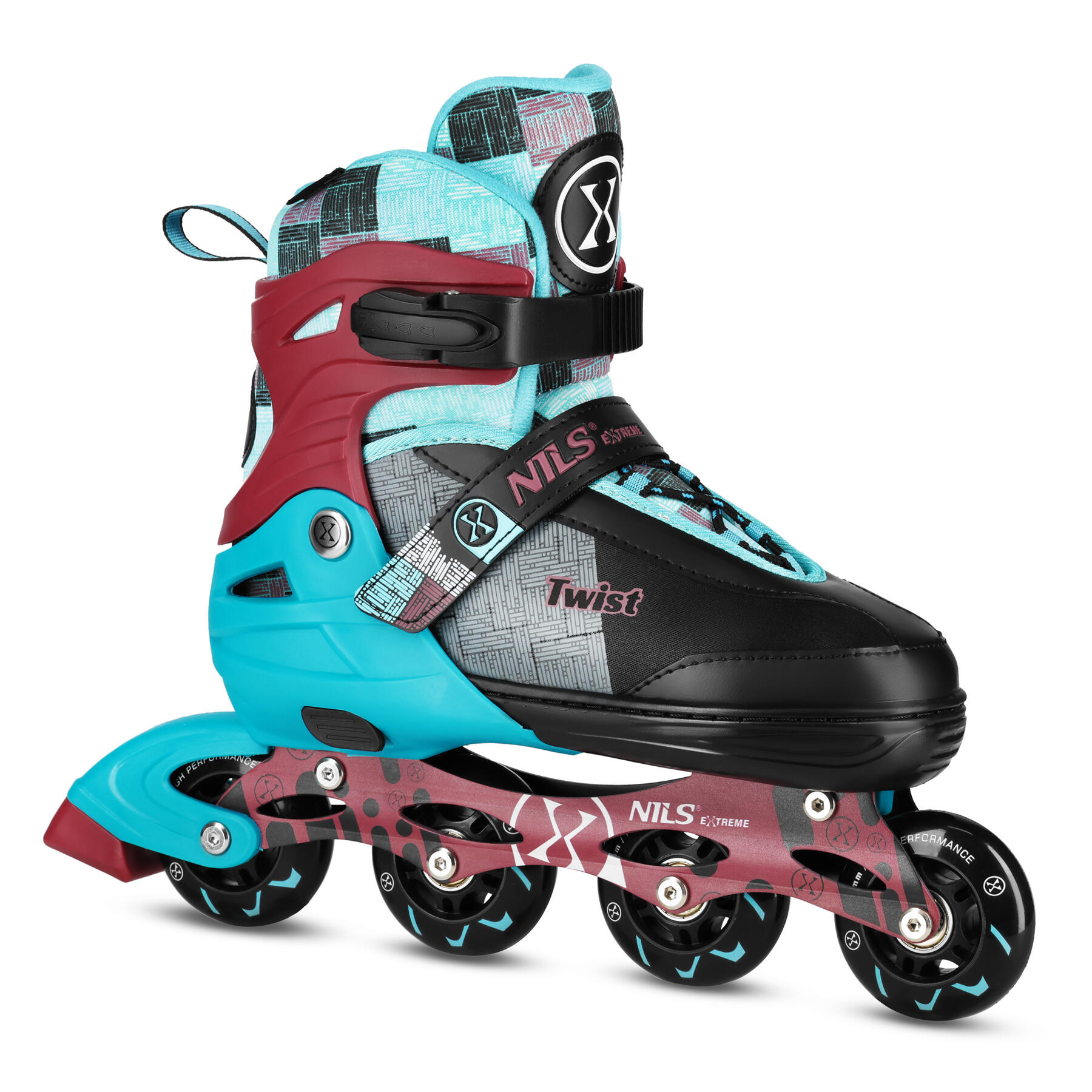 NILS EXTREME Verstelbare recreatieve rolschaatsen Twist NA13810 Nils Extreme