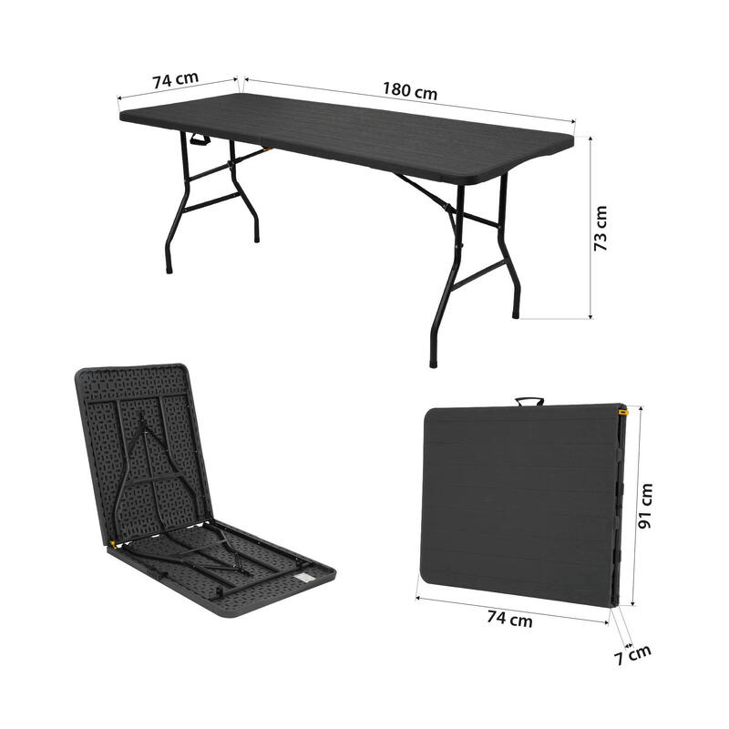 Masă pliantă de camping 180 cm  Nils Camp NC1618