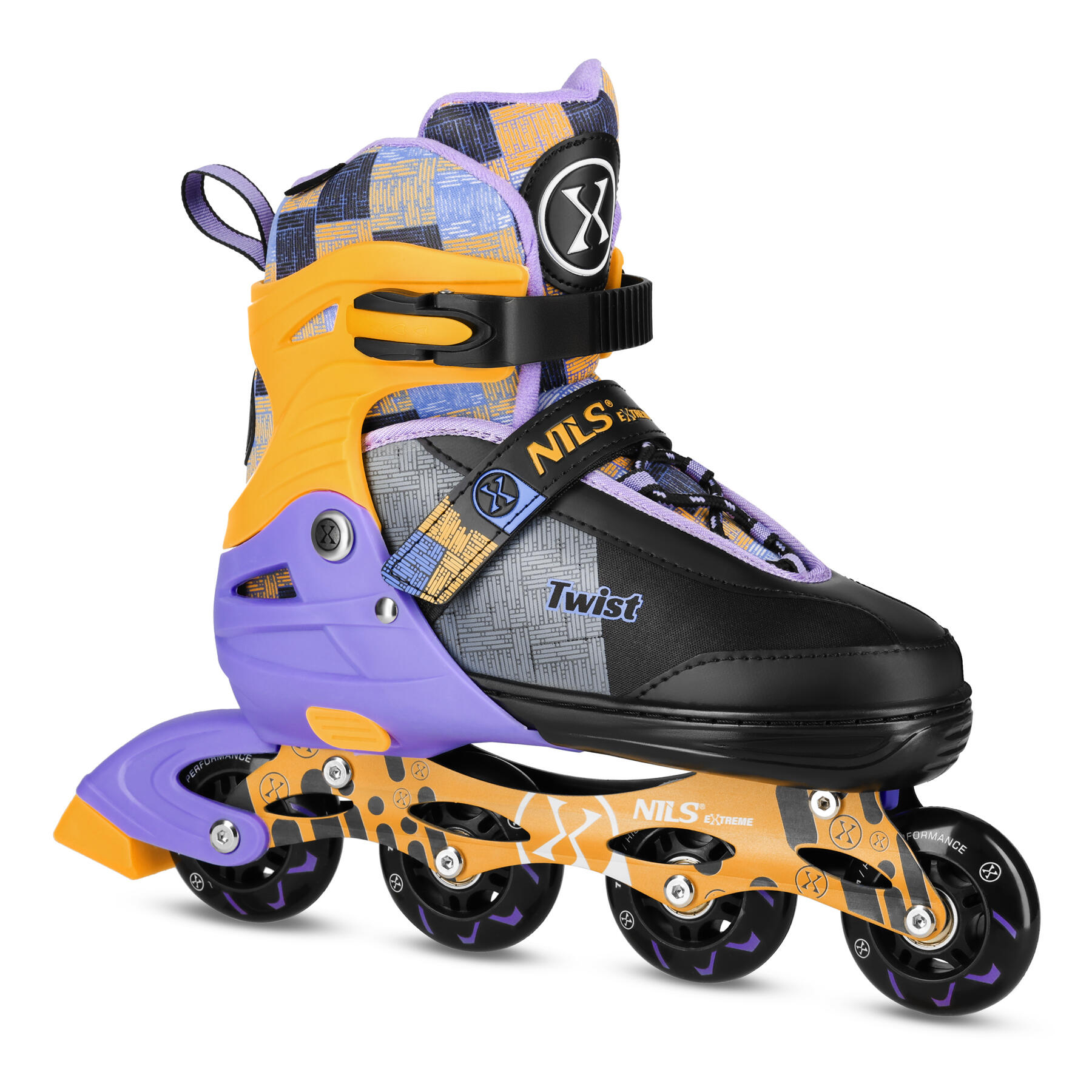 NILS EXTREME Verstelbare recreatieve rolschaatsen Twist NA13810 Nils Extreme