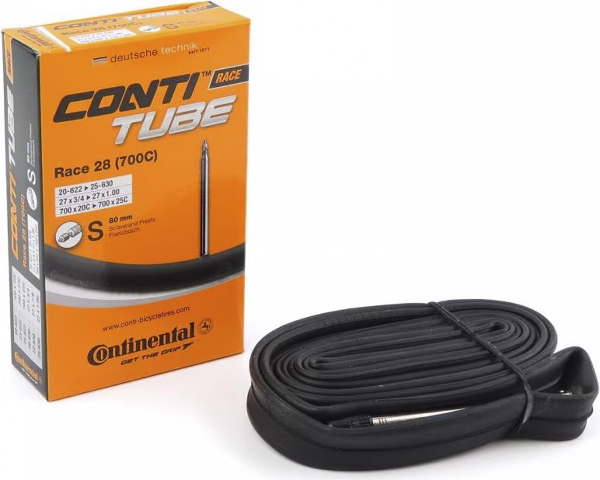 Road Race Schlauch 700x20-25 mit 80 mm Ventil 3/4