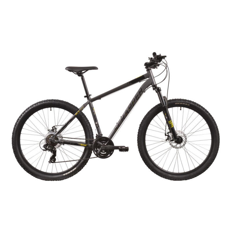 Rower MTB SCRAPPER XC3.2LTD 27.5 21s, rozm. 18"  srebrno - żółty