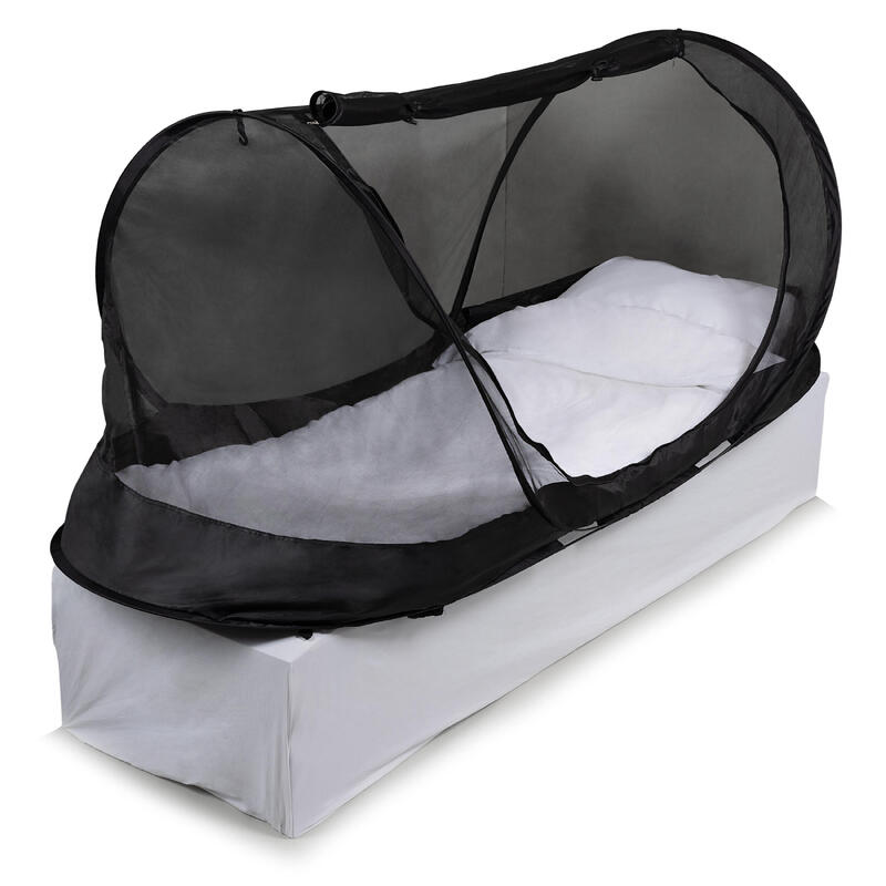 Tente moustiquaire Travelnet imprégnée, L210x W80x H85cm, noir, 1 personne