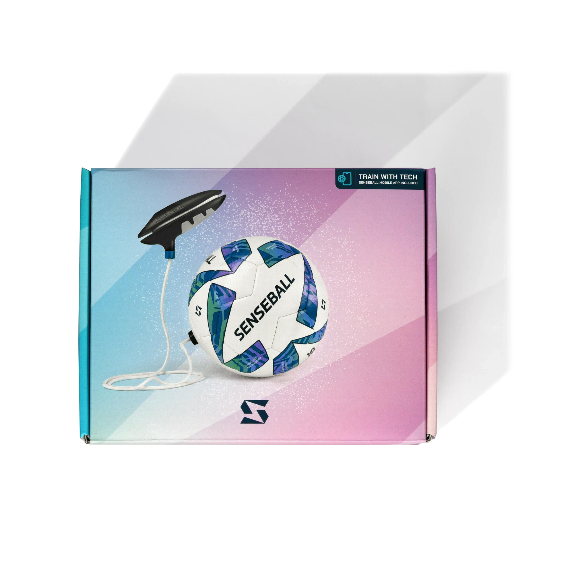 Senseball - ballon d'entrainement taille 3 + application mobile 4/7