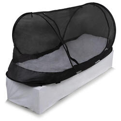 Tente moustiquaire Travelnet imprégnée, L210x W80x H85cm, noir, 1 personne