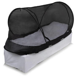 Tente moustiquaire Travelnet imprégnée, L210x W80x H85cm, noir, 1 personne
