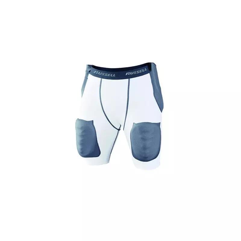 Calçoes de Futebol Americano Homem com 5 Almofadas Cosidas Cinzento 2/2