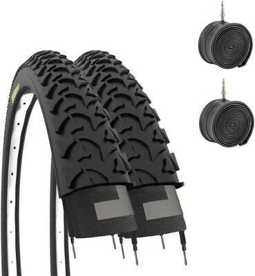 2 copertoni 20X1.95 (50-406) + camere. pneumatici mtb 20 X 1.95 bambino EV