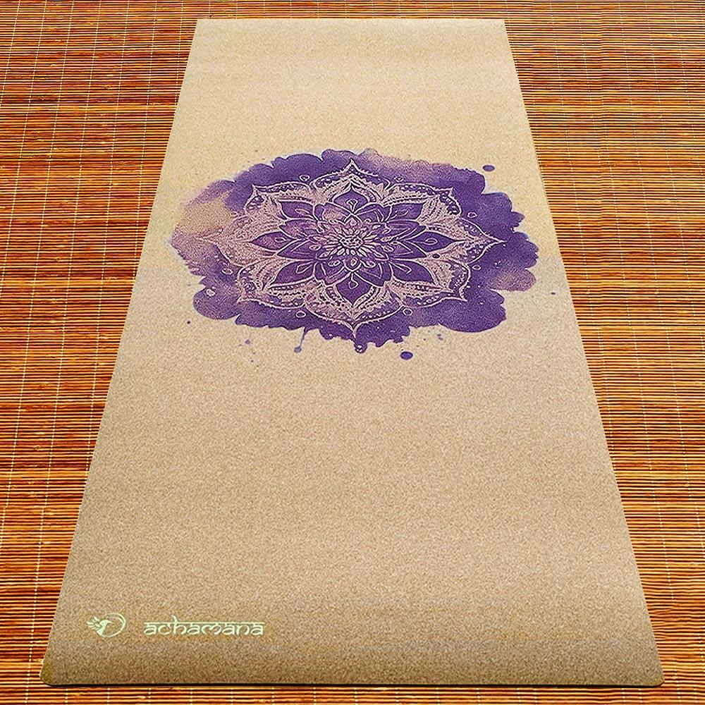 Esterilla de yoga corcho 6mm +Bolsa de corcho, 3 materiales para mayor confort 6/7