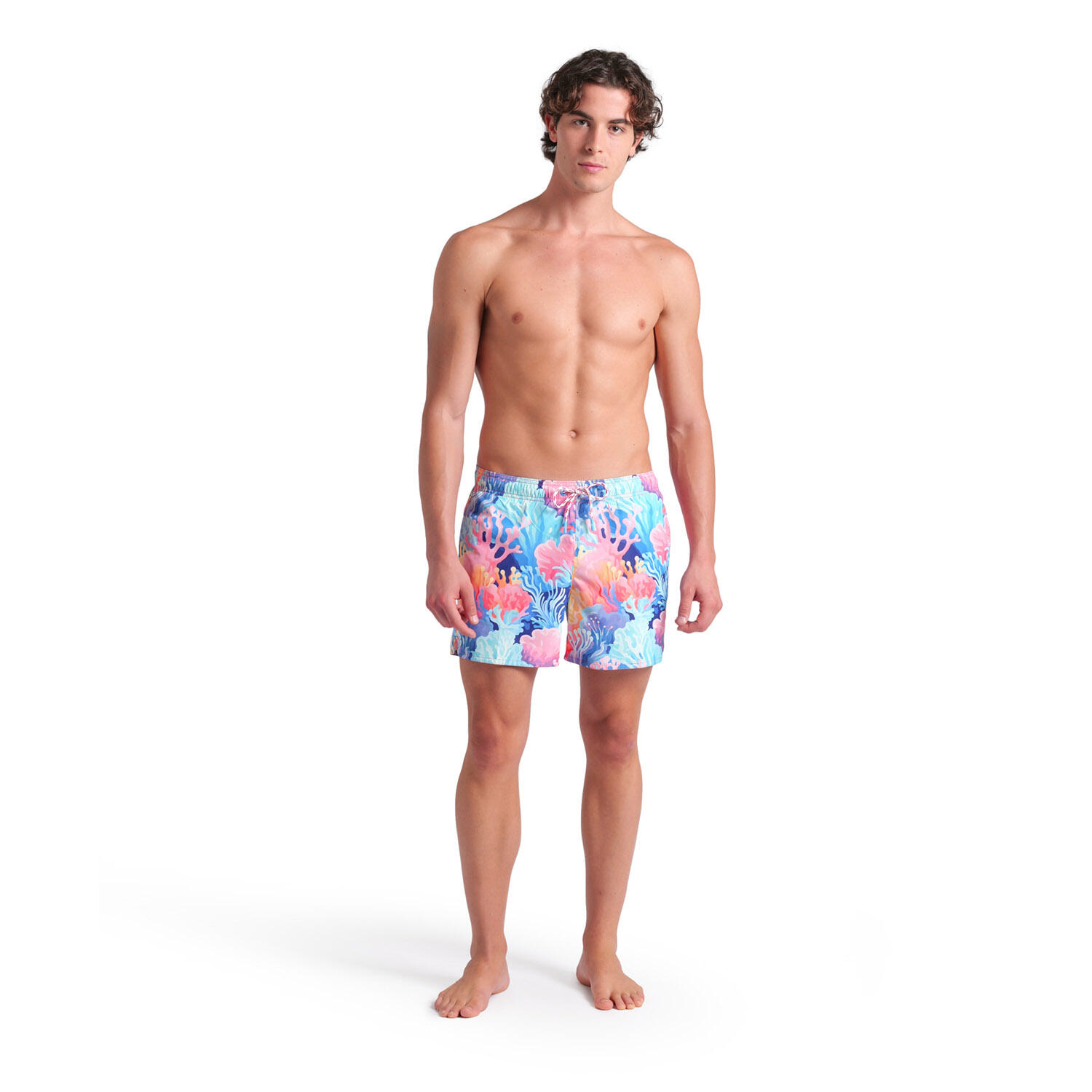 Badeshorts Herren - Water Prints Allover 3/6