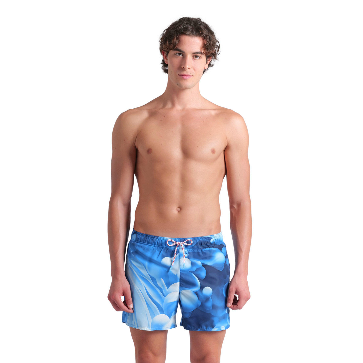 Arena - Shorts De Bain Homme - Water Prints Allover - Maillot De Bain 1 Pièce - Bleu - 52 2xl - Decathlon