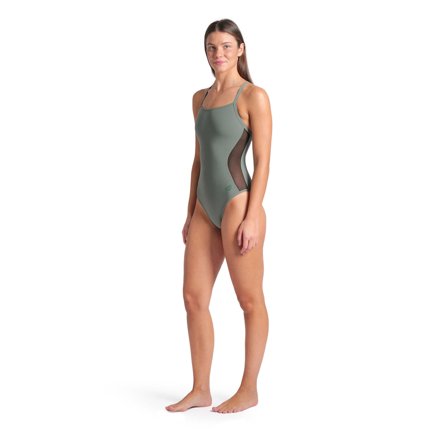Maillot de bain une-pièce Femme - Mesh Panels Closed Back 3/5