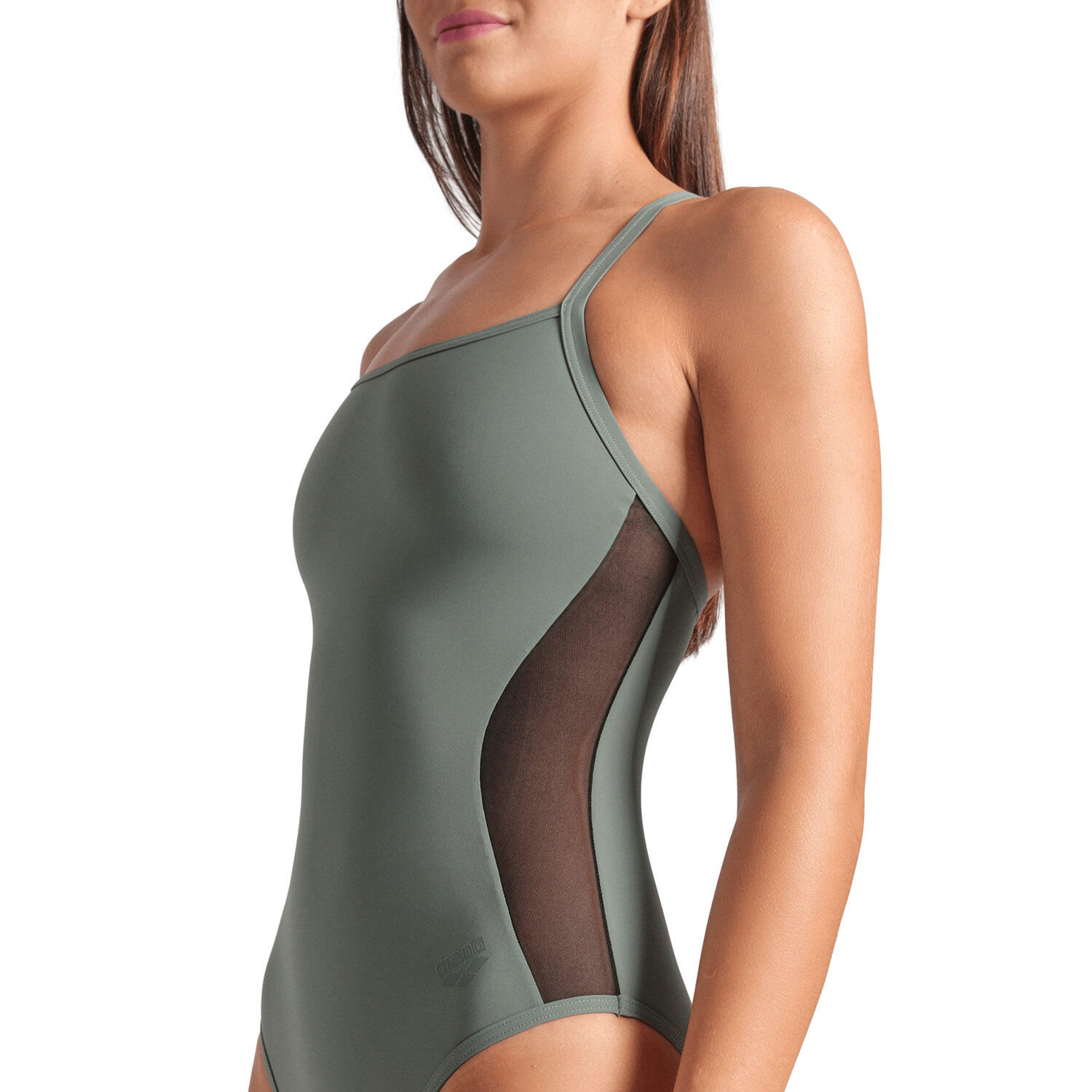 Maillot de bain une-pièce Femme - Mesh Panels Closed Back 4/5