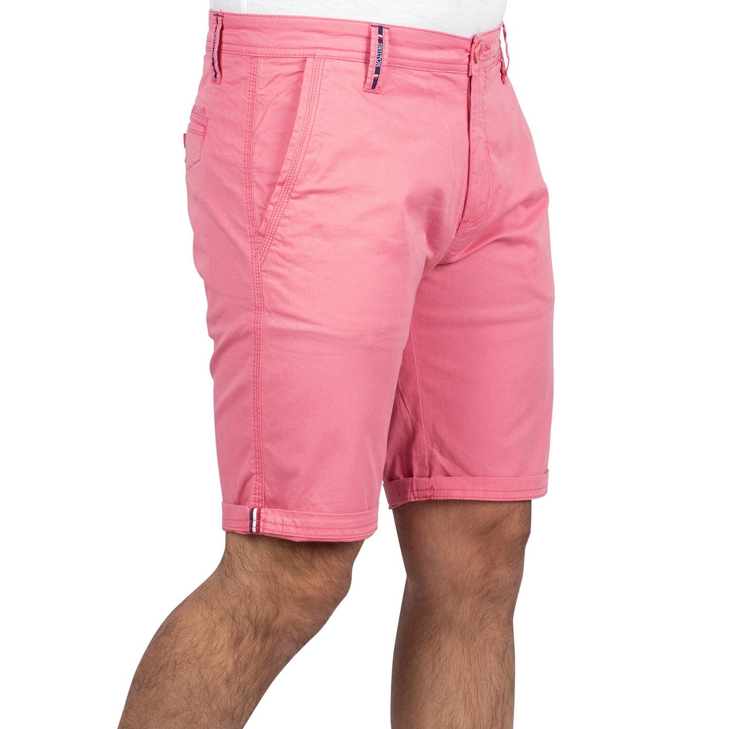 Shilton - Bermuda Uni Chino Homme - Bermuda - Rose - 54 - Decathlon
