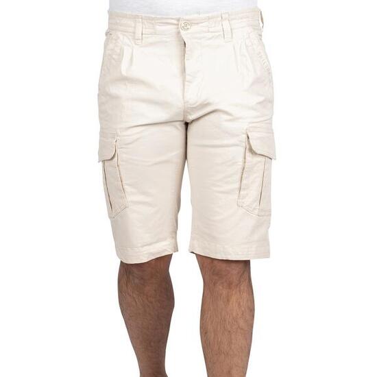 Bermuda cargo 6 poches homme