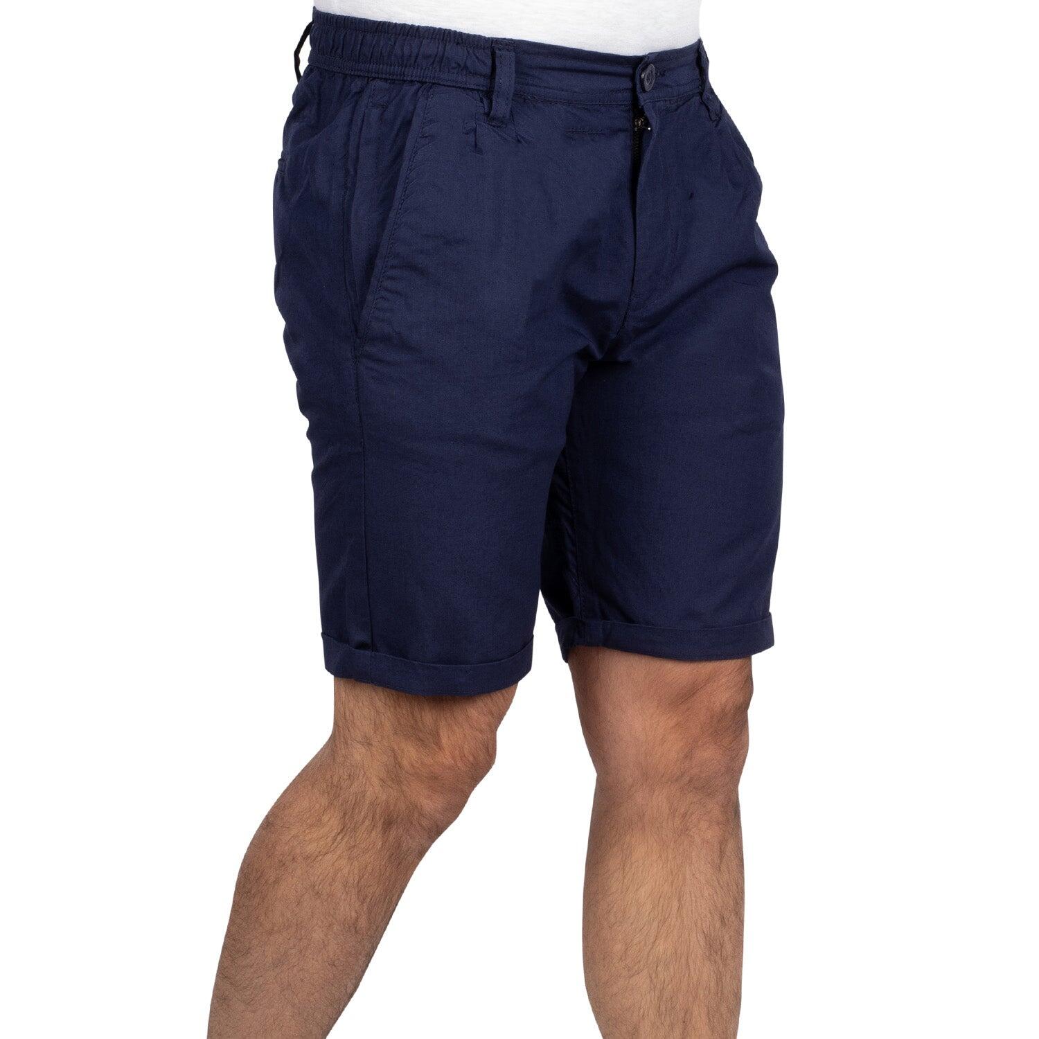 Shilton - Bermuda En Lin Homme - Bermuda - Bleu - 50 - Decathlon