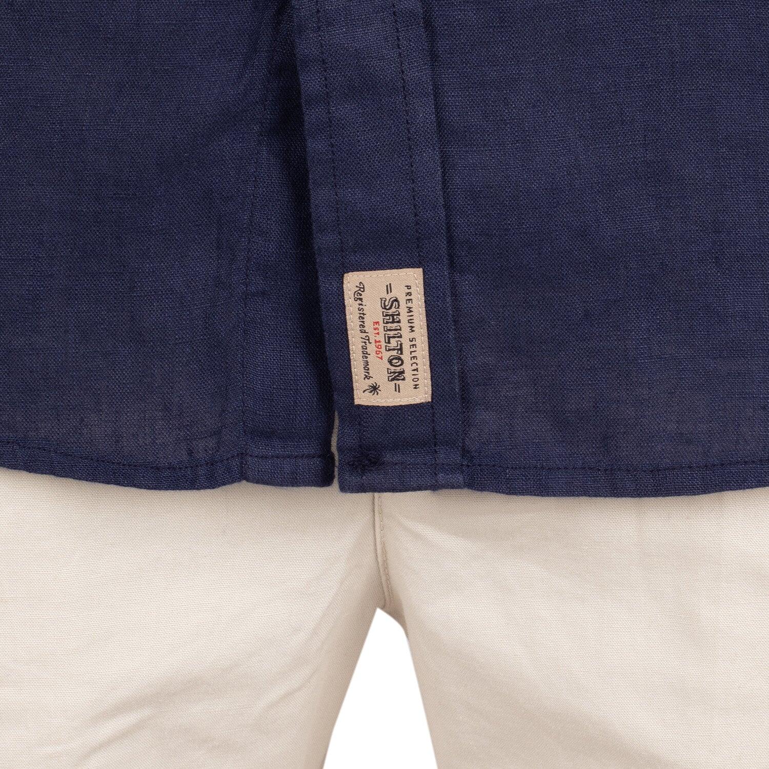 Chemise en lin natural homme 4/6