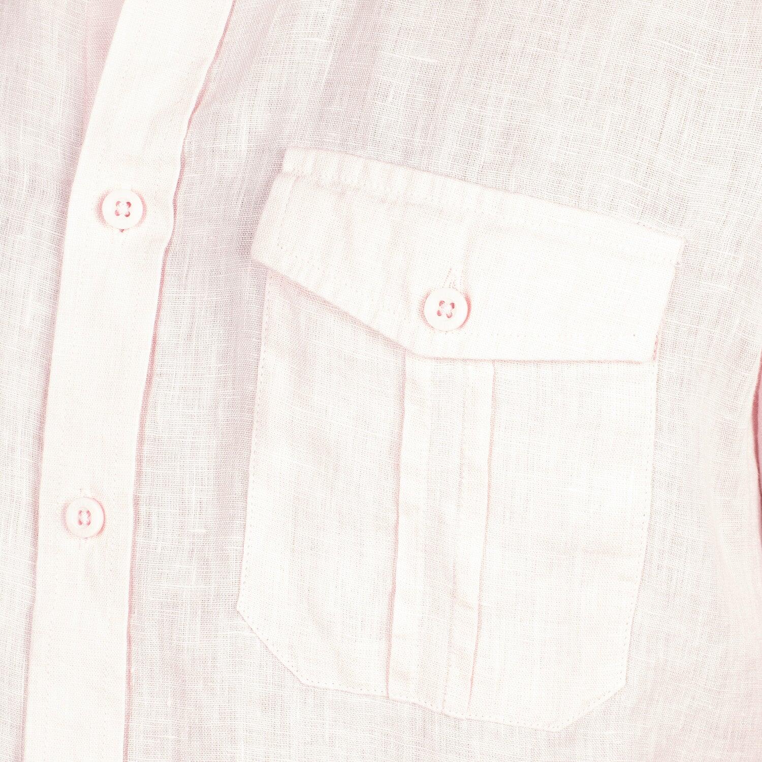 Chemise lin manches courtes homme 3/5