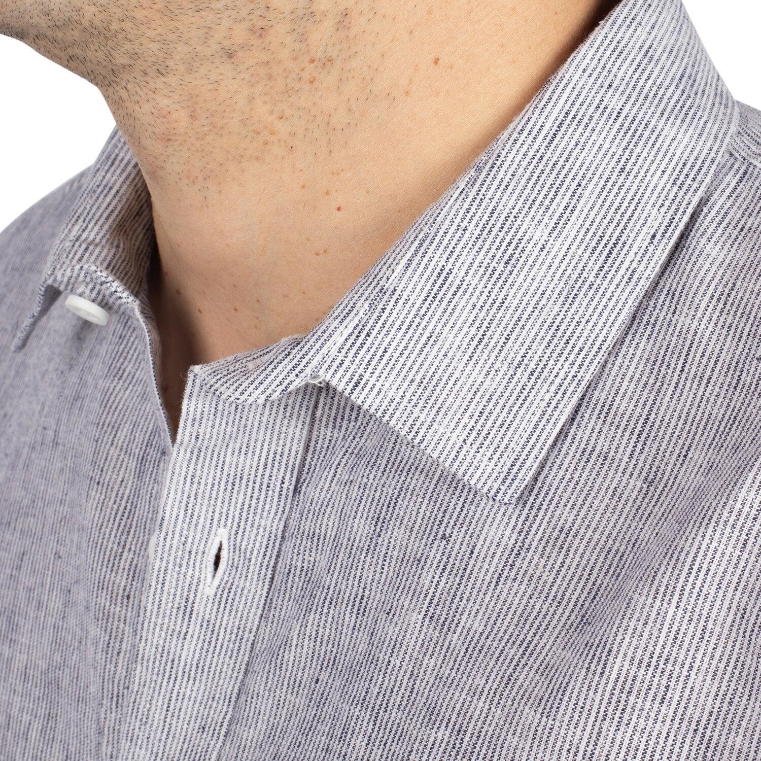Chemise en lin trendy homme 6/6