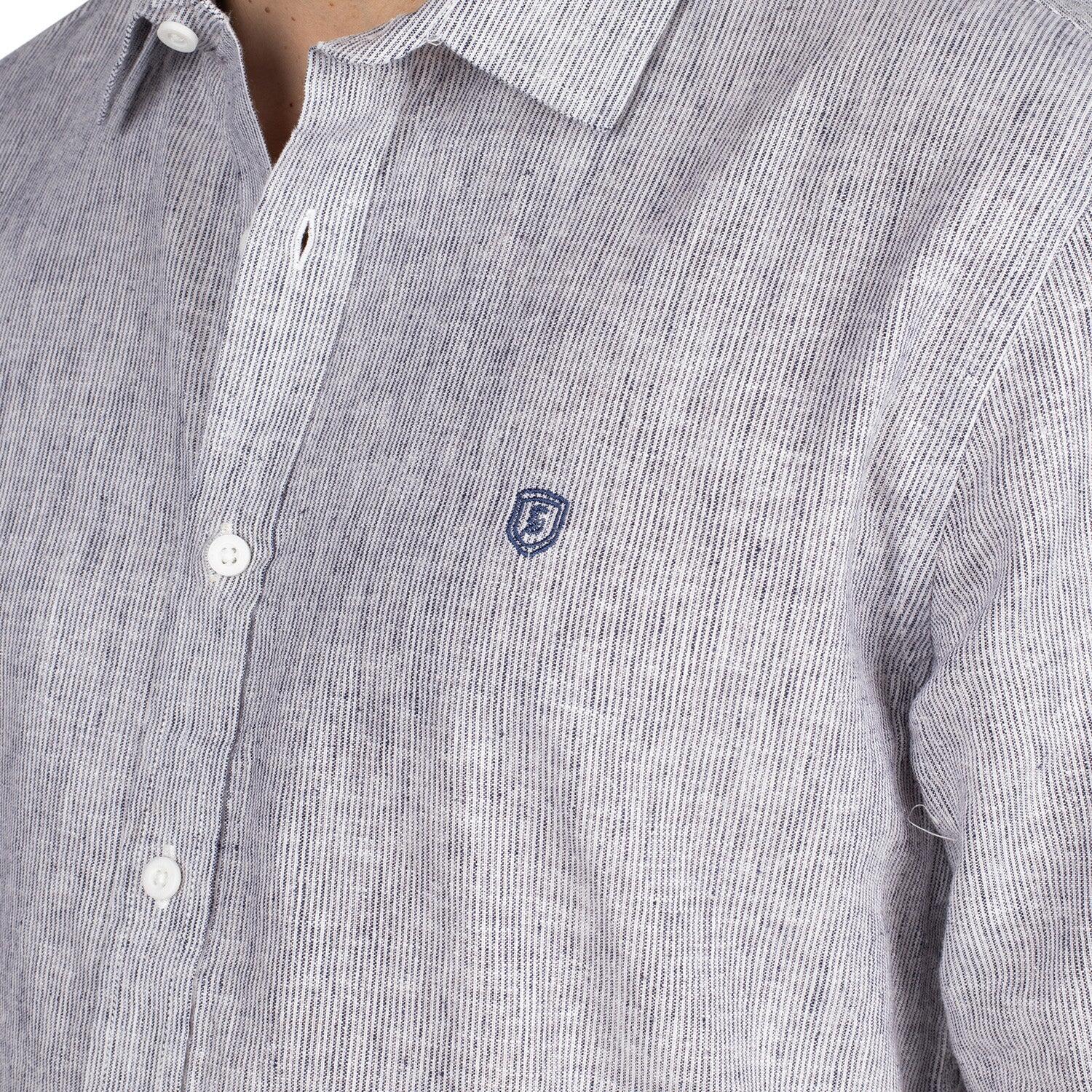 Chemise en lin trendy homme 3/6