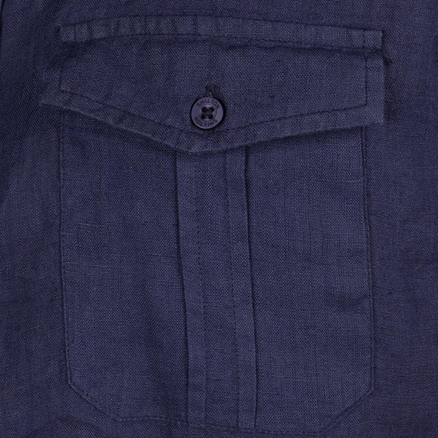 Chemise lin manches courtes homme 3/5