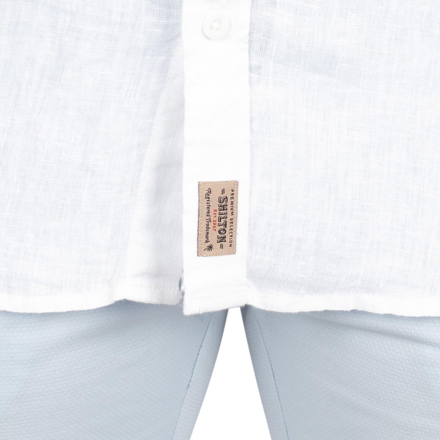 Chemise en lin natural homme 4/6