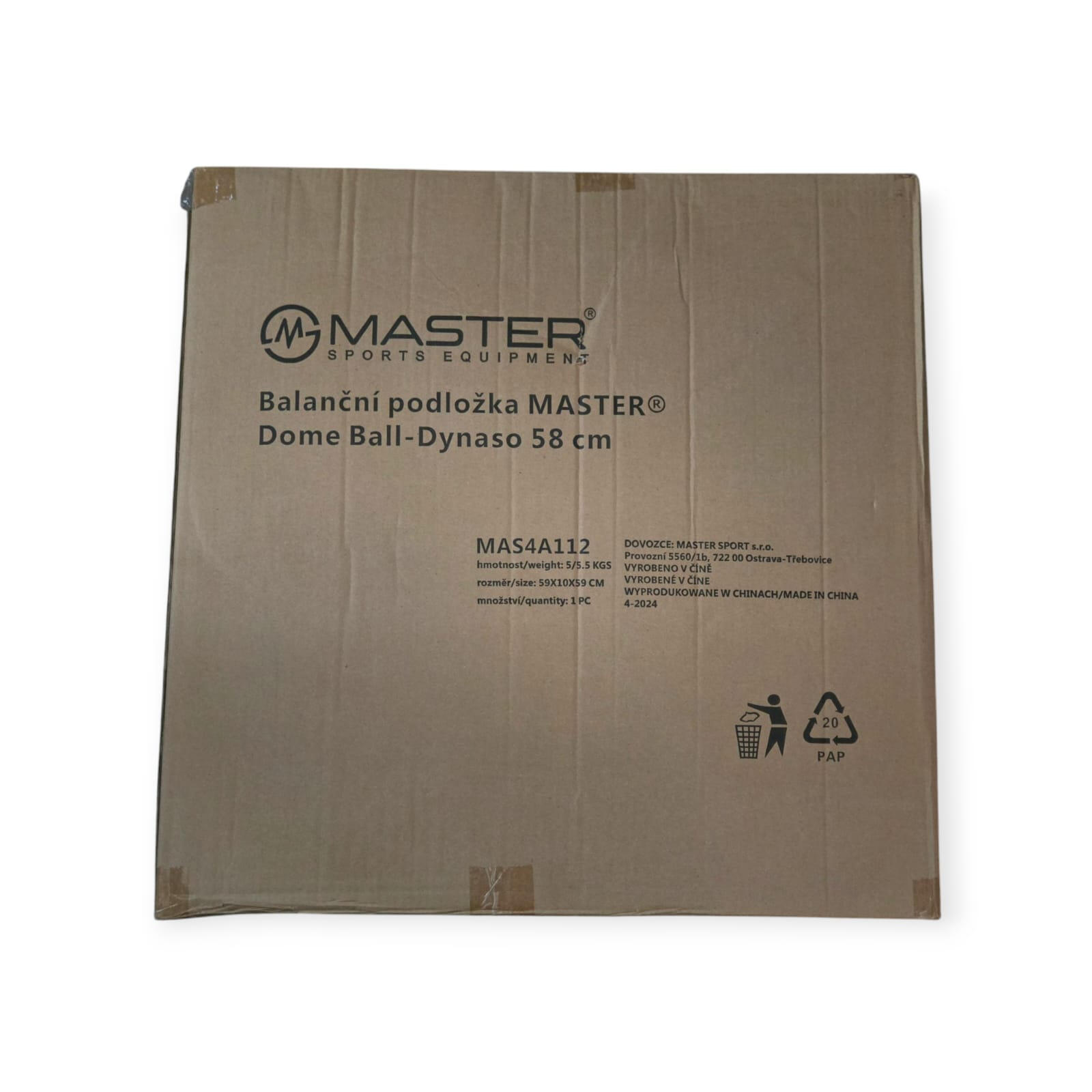 Balancematte MASTER Dome Ball-Dynaso 58 cm 4/10