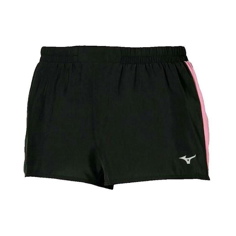 Short Femmes Mizuno Aero 2.5 Wild Orchid noir