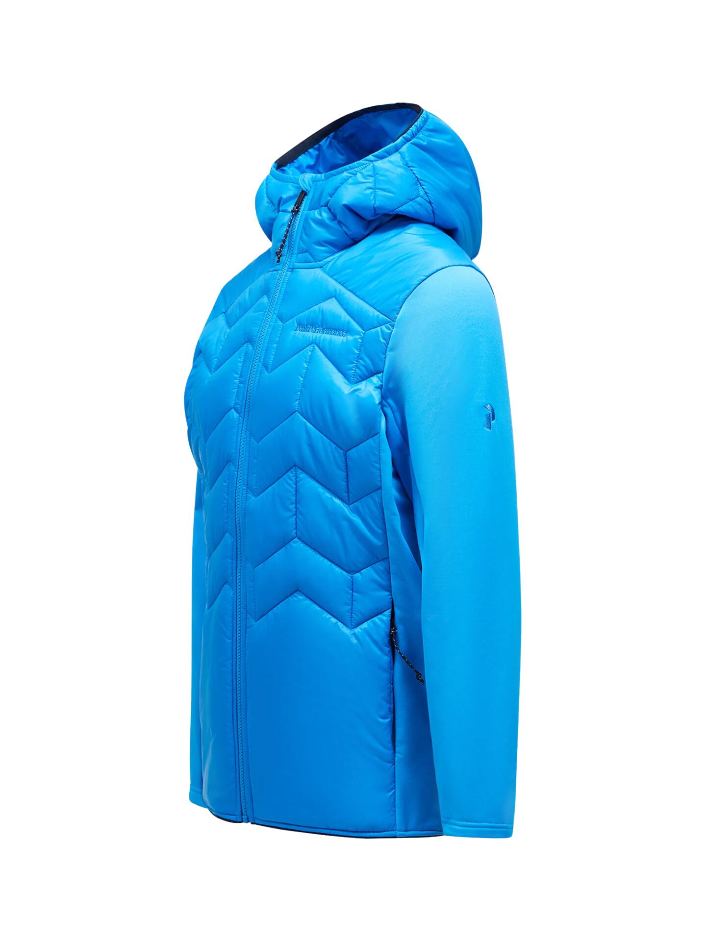 Kurtka Peak Performance męska Elevate Liner Hybrid Hood Jacket niebieska - M 5/6