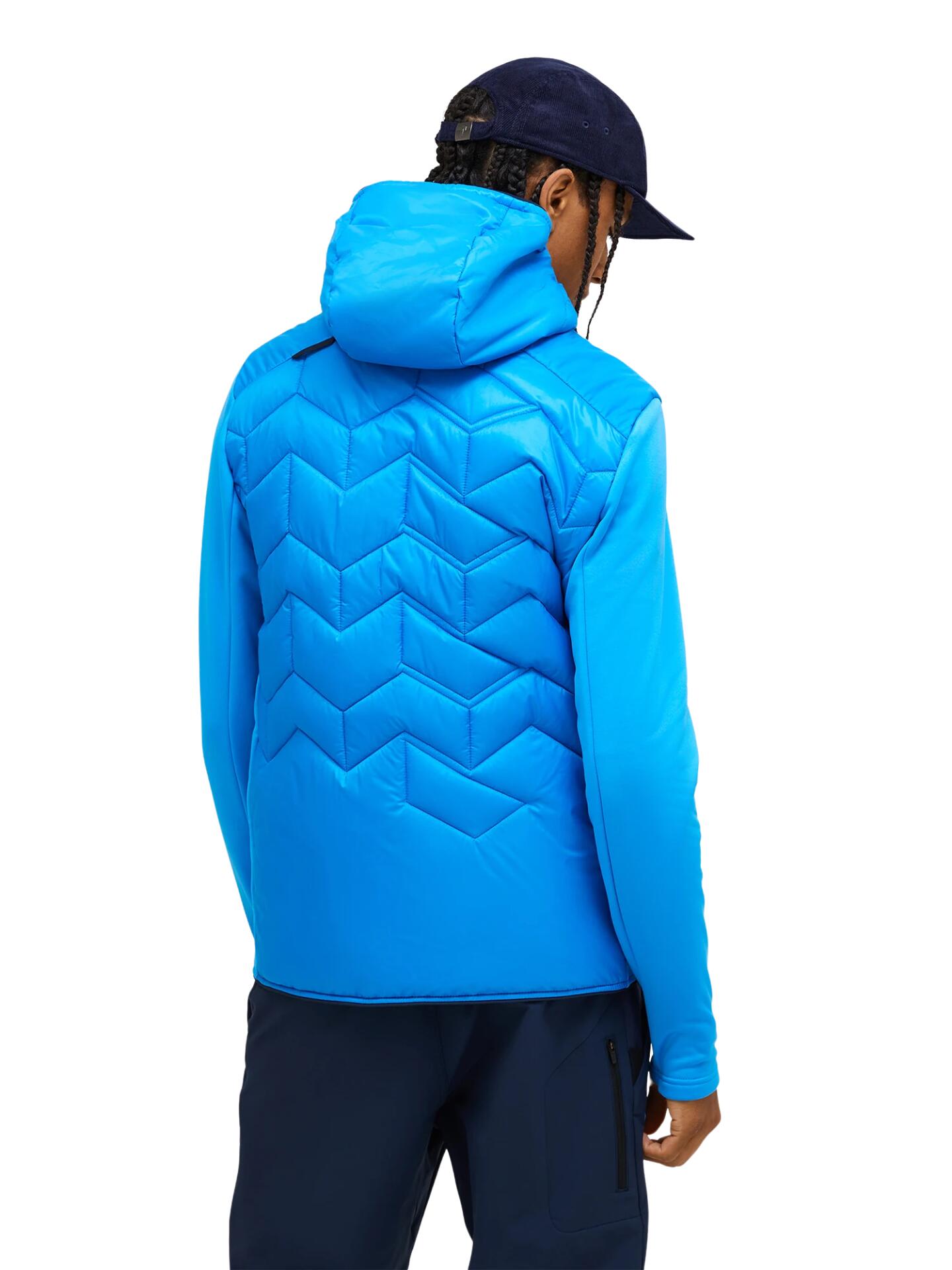 Kurtka Peak Performance męska Elevate Liner Hybrid Hood Jacket niebieska - M 2/6