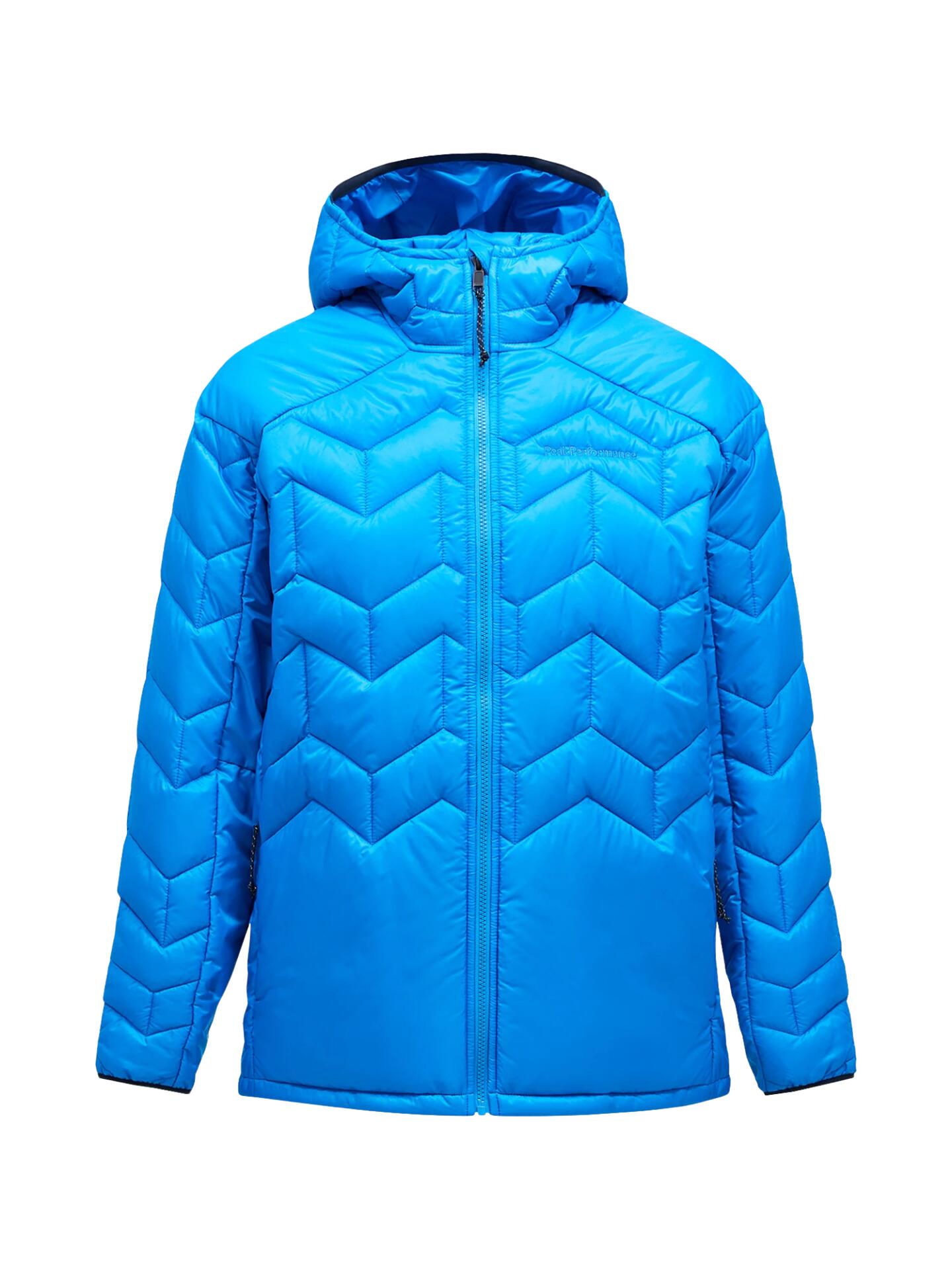 Kurtka Peak Performance męska Elevate Liner Hood niebieska - S 3/6