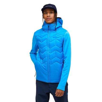Kurtka Peak Performance męska Elevate Liner Hybrid Hood Jacket niebieska - XL