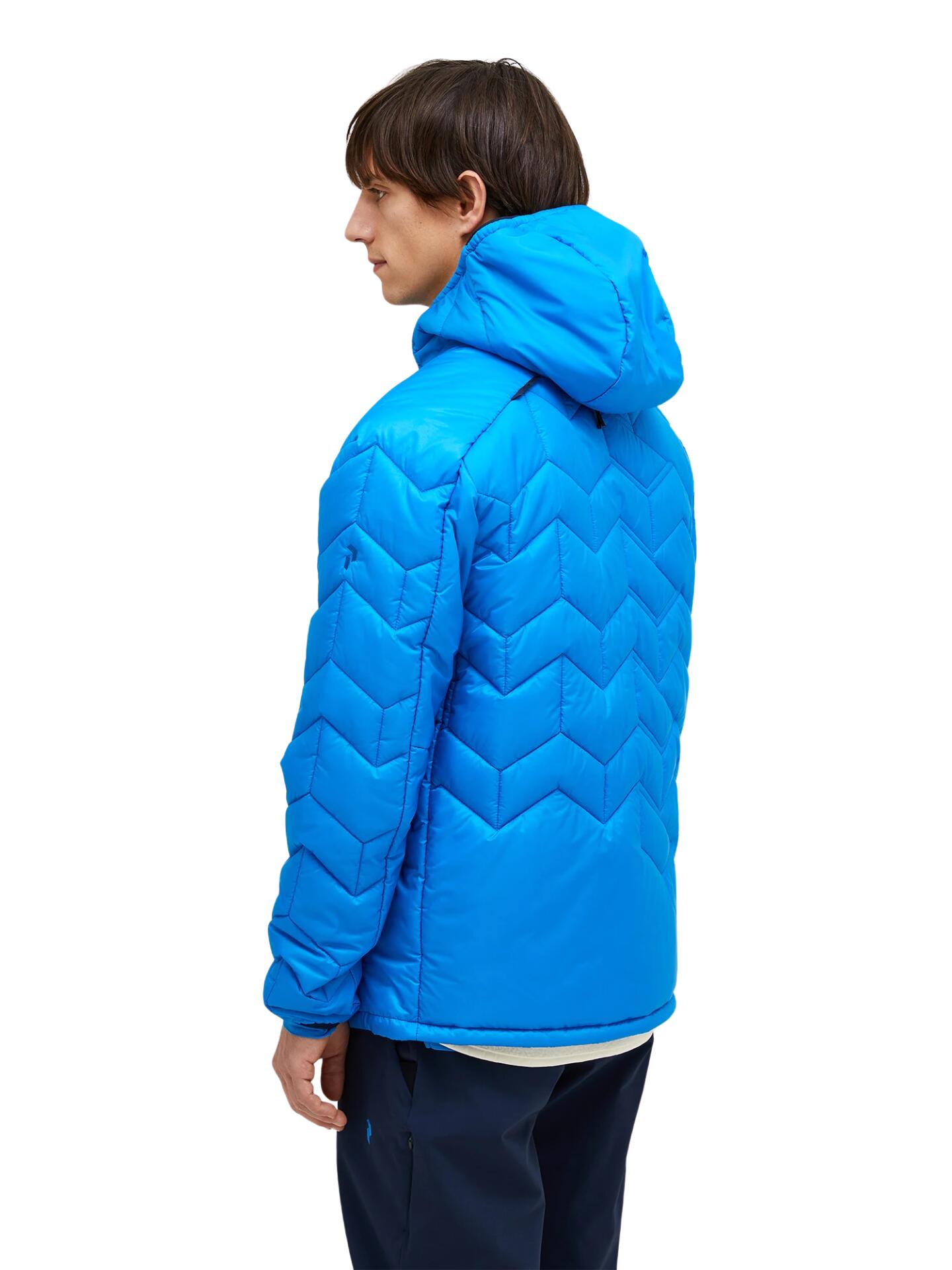 Kurtka Peak Performance męska Elevate Liner Hood niebieska - S 2/6