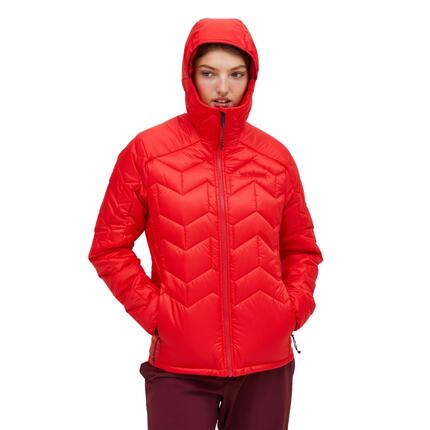 Kurtka Peak Performance damska Elevate Liner Hood Jacket czerwona - S