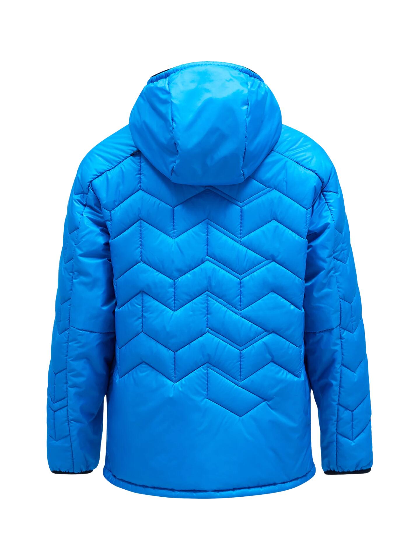 Kurtka Peak Performance męska Elevate Liner Hood niebieska - S 4/6
