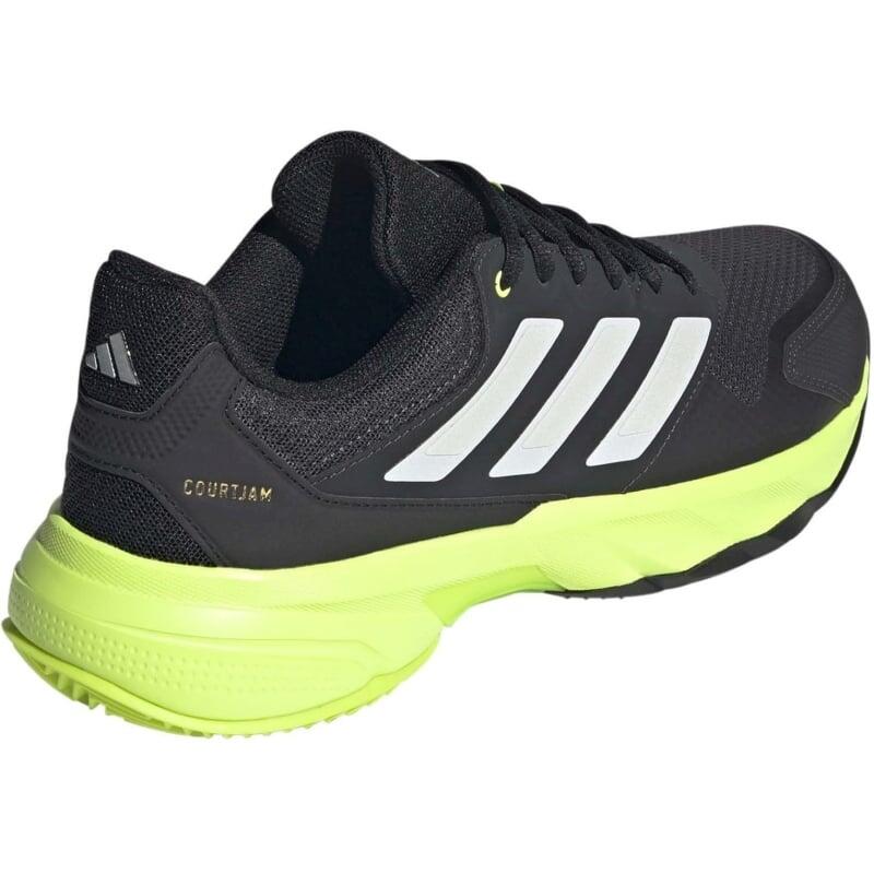 Zapatillas Adidas CourtJam Control Clay Carbon Lucid Limon 3/5