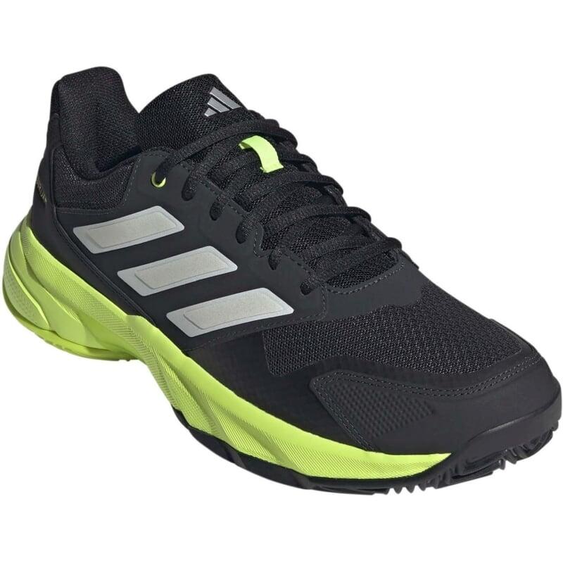 Zapatillas Adidas CourtJam Control Clay Carbon Lucid Limon 2/5