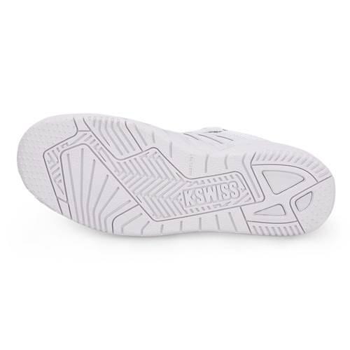 K-SWISS SI-18 RIVAL Baskets cuir femme, blanc, confortables et stables 5/5