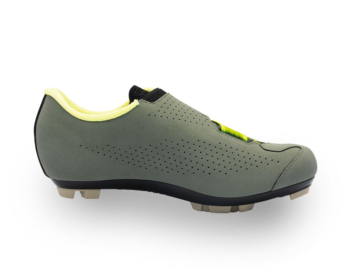 Zapatos AERTIS, verde militar/amarillo 2/6