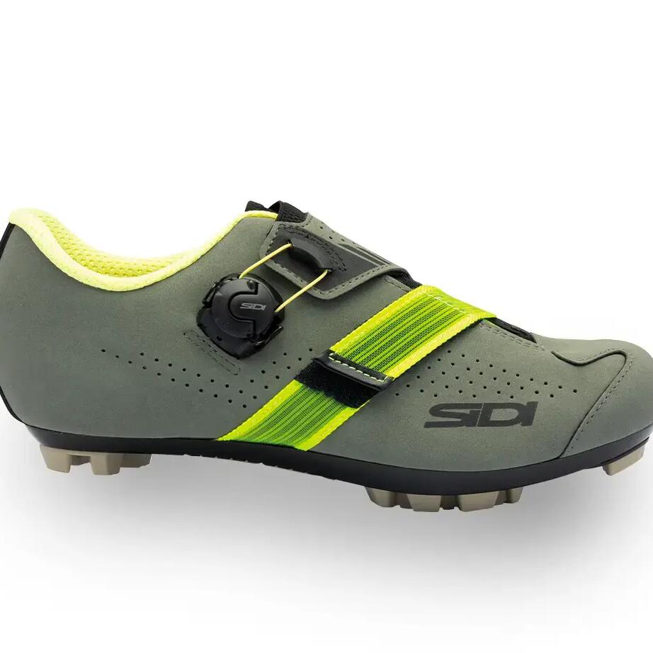 AERTIS shoes, military green/yellow