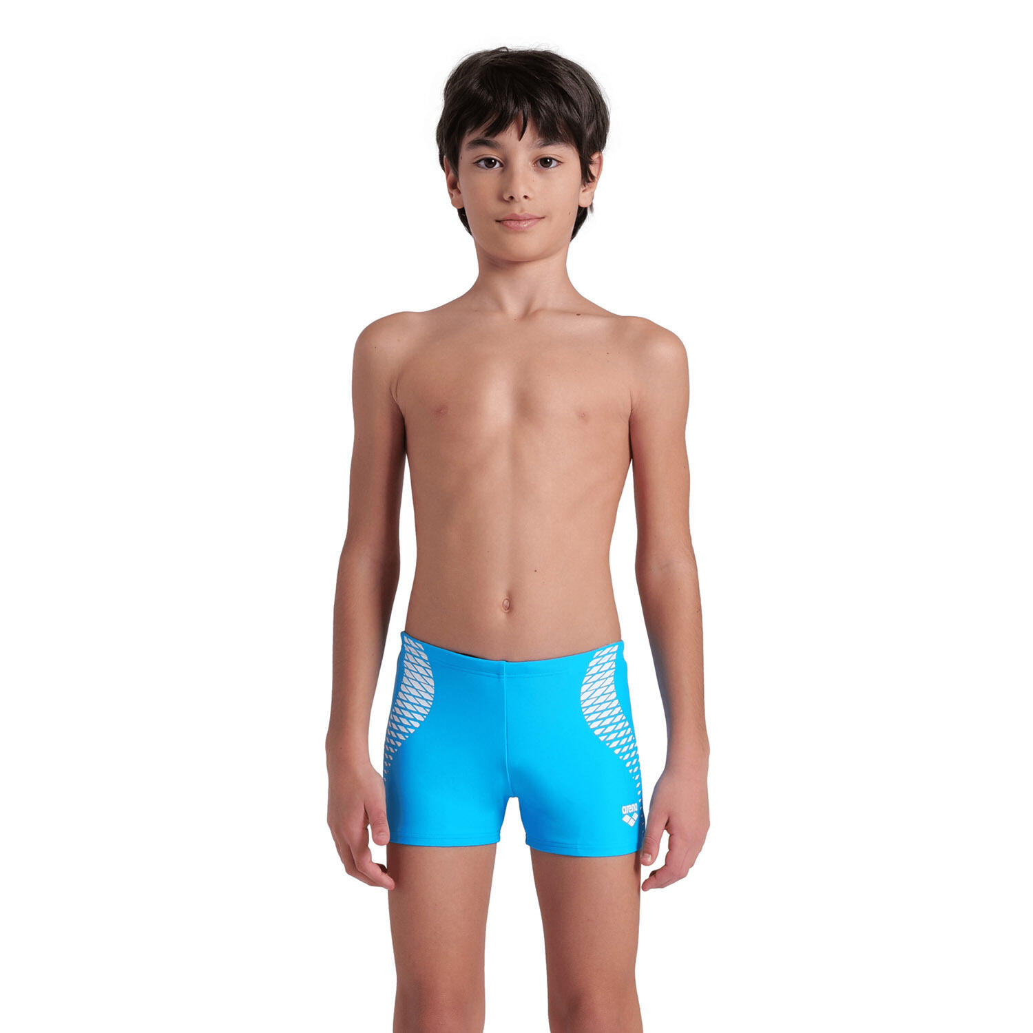 Arena - Short De Natation Garçon - Openings - Maillot De Bain 1 Pièce - Bleu - Decathlon