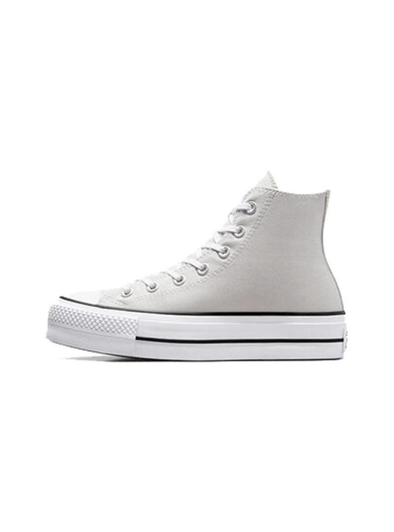 Baskets pour femme Converse All Star Lift plateforme Gris 2/6