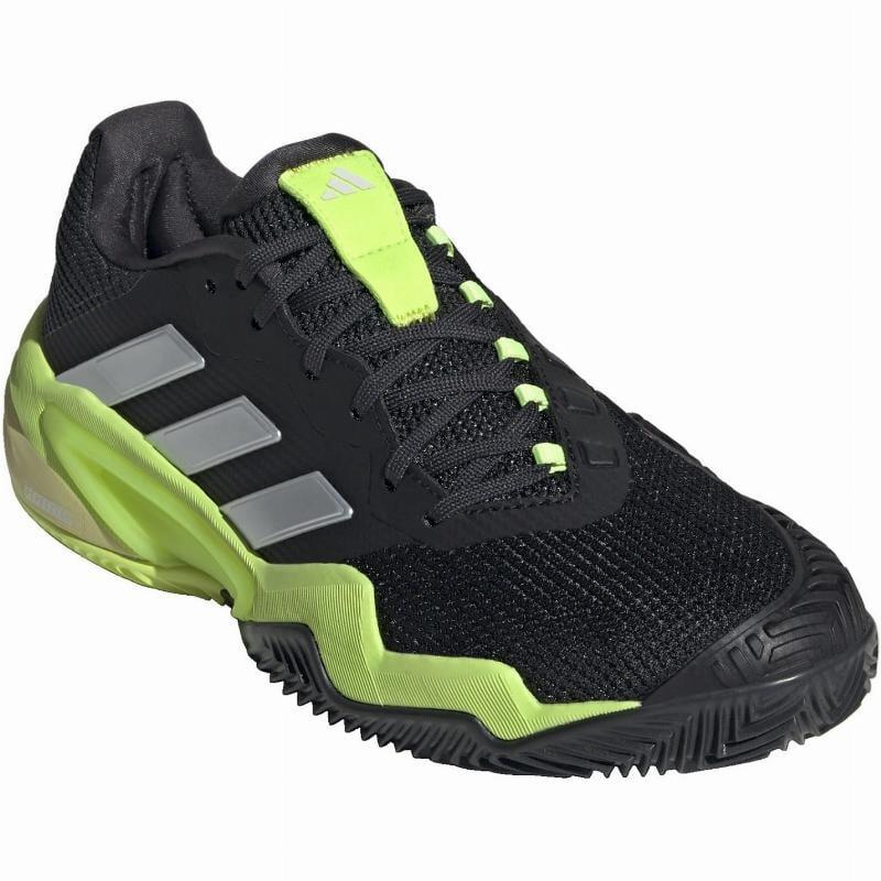 Zapatillas Adidas Barricade Clay Negro Lucid Limon 3/5