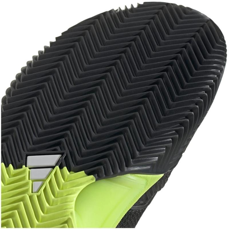 Zapatillas Adidas Barricade Clay Negro Lucid Limon 4/5