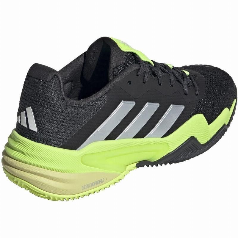 Zapatillas Adidas Barricade Clay Negro Lucid Limon 2/5